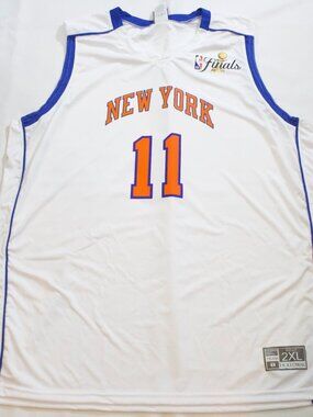 NEW Men's Knicks Jalen Brunson Blue NBA Finals Jersey Size 2XL